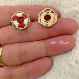 1 Red Life Bouy Charm